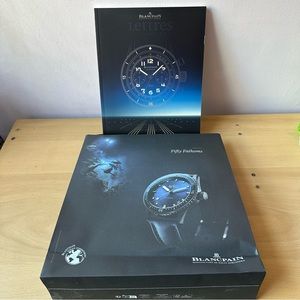 Blancpain Lettres Du Brassus Issue 20 Watch Catalog and Blancpain Bag